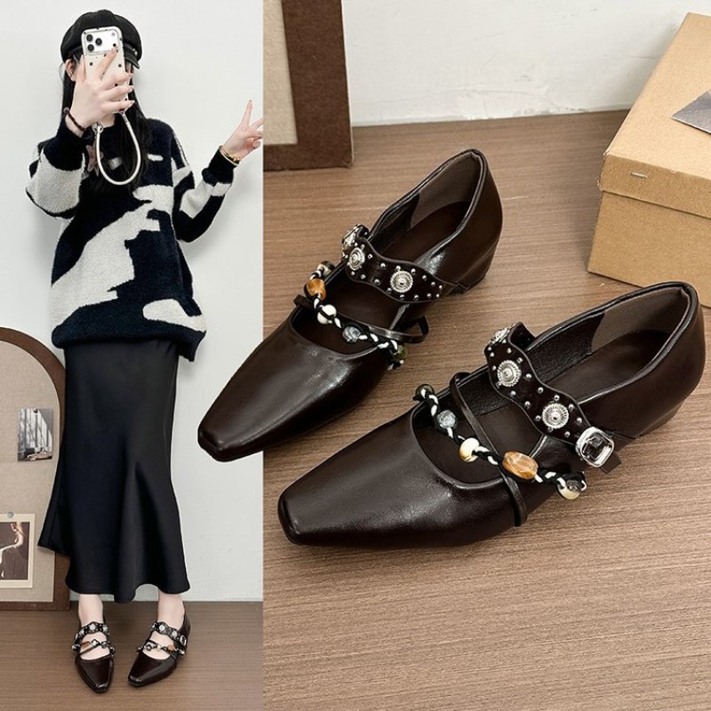 Street Fashion Women - Nieuwe Retro Mary Jane schoenen voor