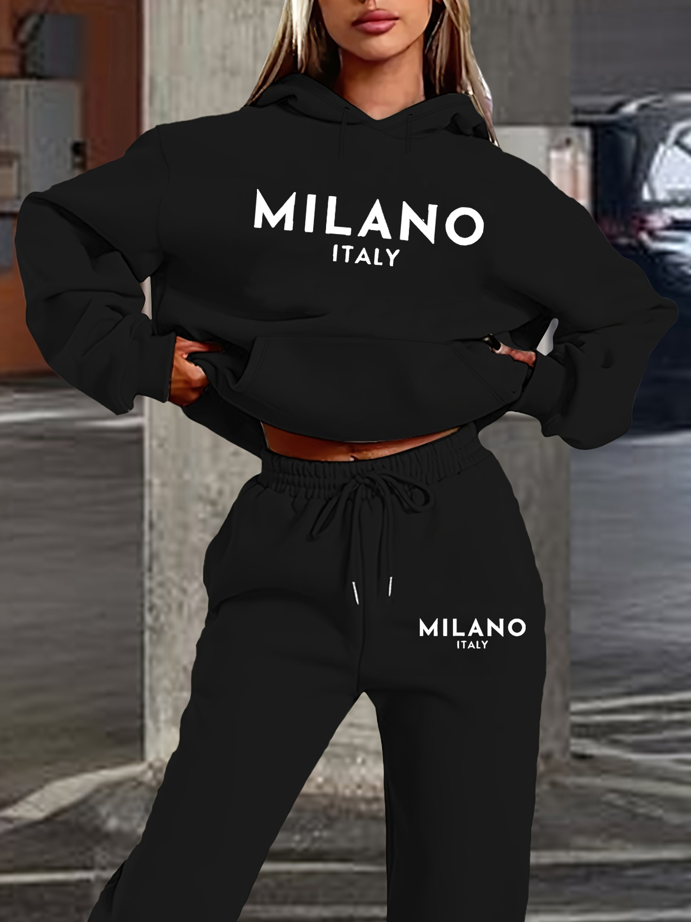 Street Fashion Milano - Dames herfst- en wintermode casual hiphop