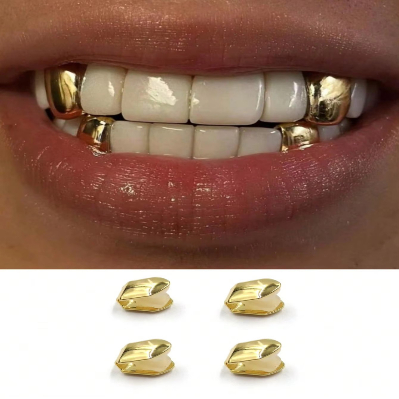 Street Fashion Jewelry - 1/2/3/4 Stuks Hip Hop Rapper Enkelvoudige