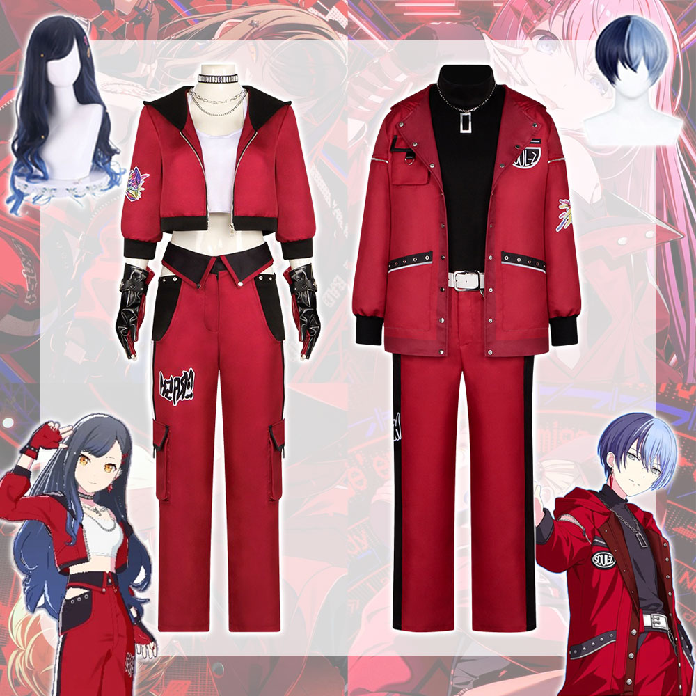 Street Fashion Game - Project Sekai Cosplay Kostuum Aoyagi Toya