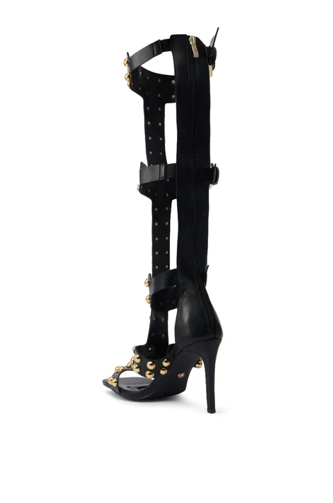 Dames zwarte gladiatorsandalen - Street Fashion Clothing recensie en prijs