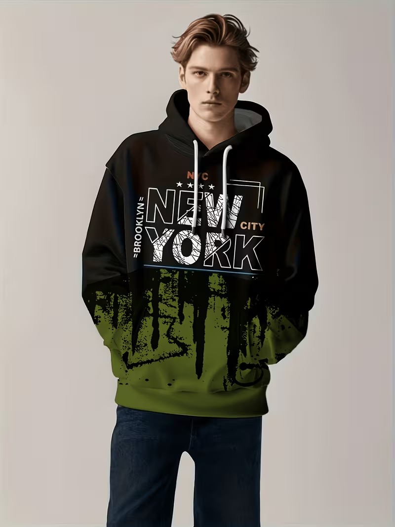 Nieuwe NEW YORK Letter Zwart-w - Street Style New York Fashion recensie en prijs