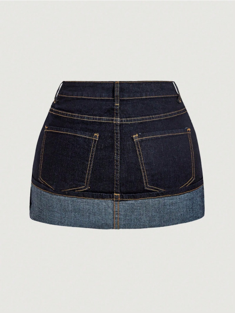 2026 Nieuwe Tweekleurige Denim - Street Fashion Vintage recensie en prijs