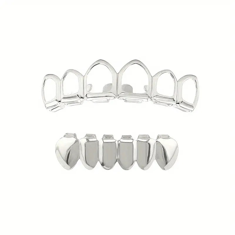 Een set modieuze hiphop-tandor - Street Fashion Jewelry recensie en prijs