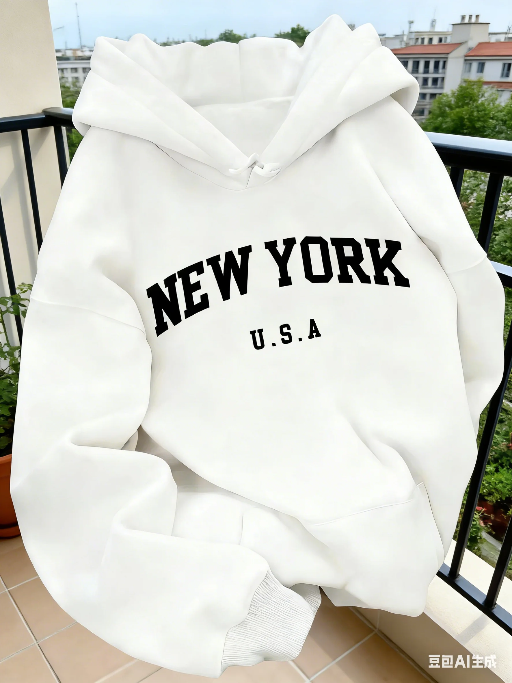 Zweet met capuchon voor dames  - Street Style New York Fashion recensie en prijs