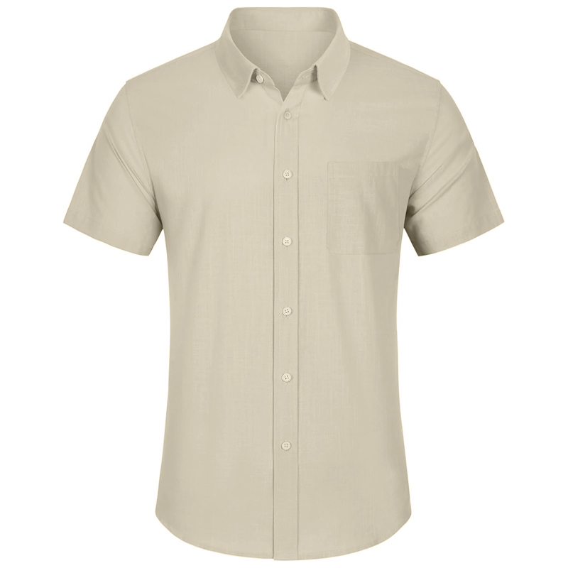 Zomer katoenen overhemd met ko - Street Fashion Game recensie en prijs