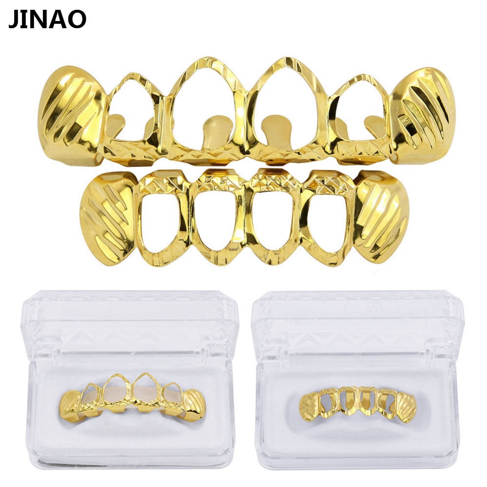 Jinao Nieuwe Fit D-Cut Grillz  - Street Fashion Jewelry recensie en prijs