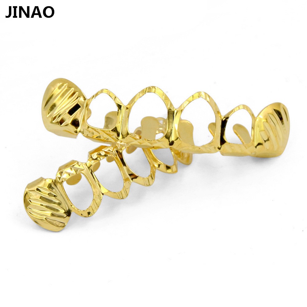 Jinao Nieuwe Fit D-Cut Grillz  - Street Fashion Jewelry recensie en prijs