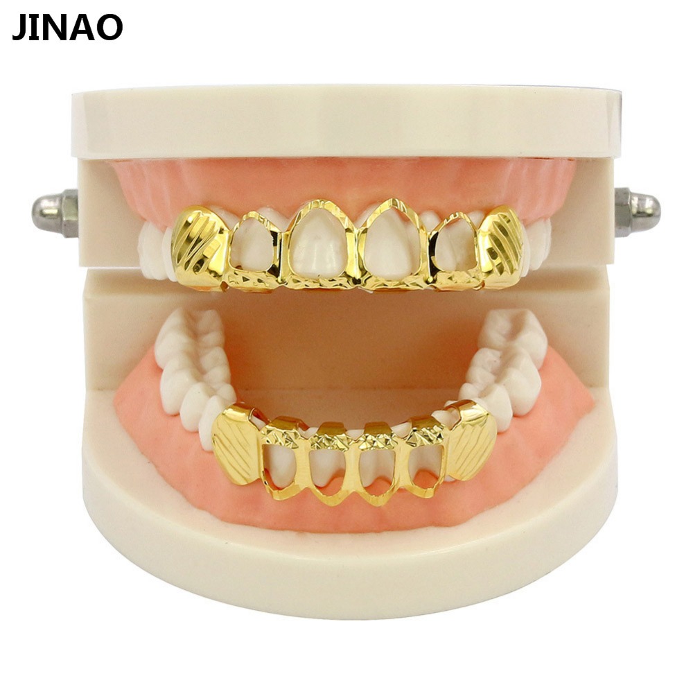 Jinao Nieuwe Fit D-Cut Grillz  - Street Fashion Jewelry recensie en prijs