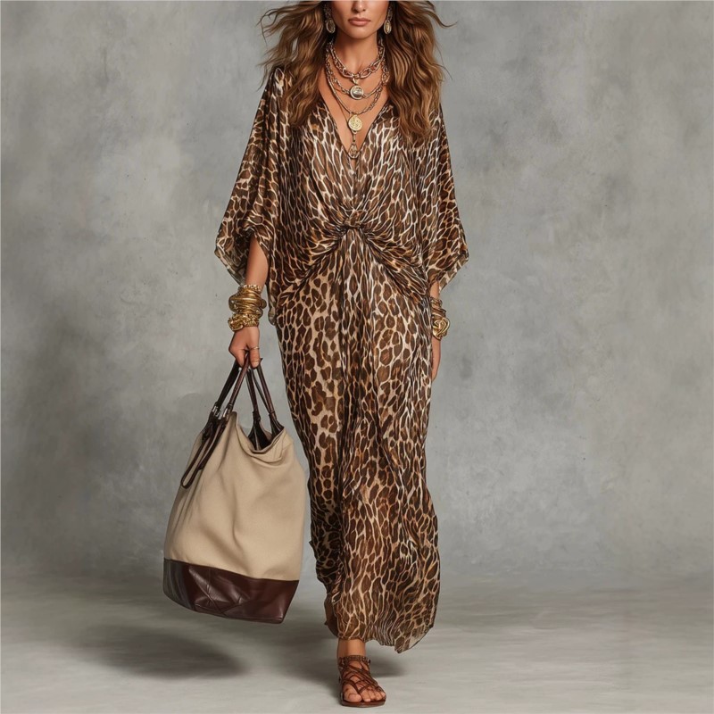 Mode Luipaardprint Jurk Sexy D - Italy Fashion Street recensie en prijs