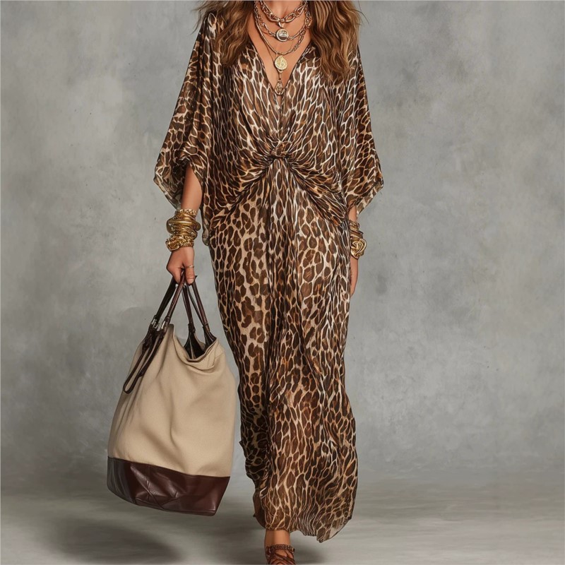 Mode Luipaardprint Jurk Sexy D - Italy Fashion Street recensie en prijs