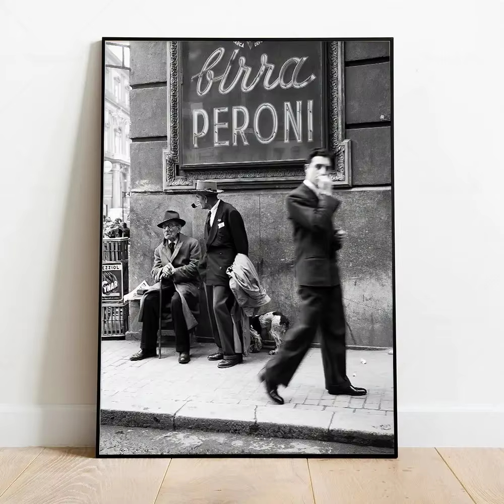 Mode Zwart-wit Vintage Fotogra - Italy Fashion Street recensie en prijs