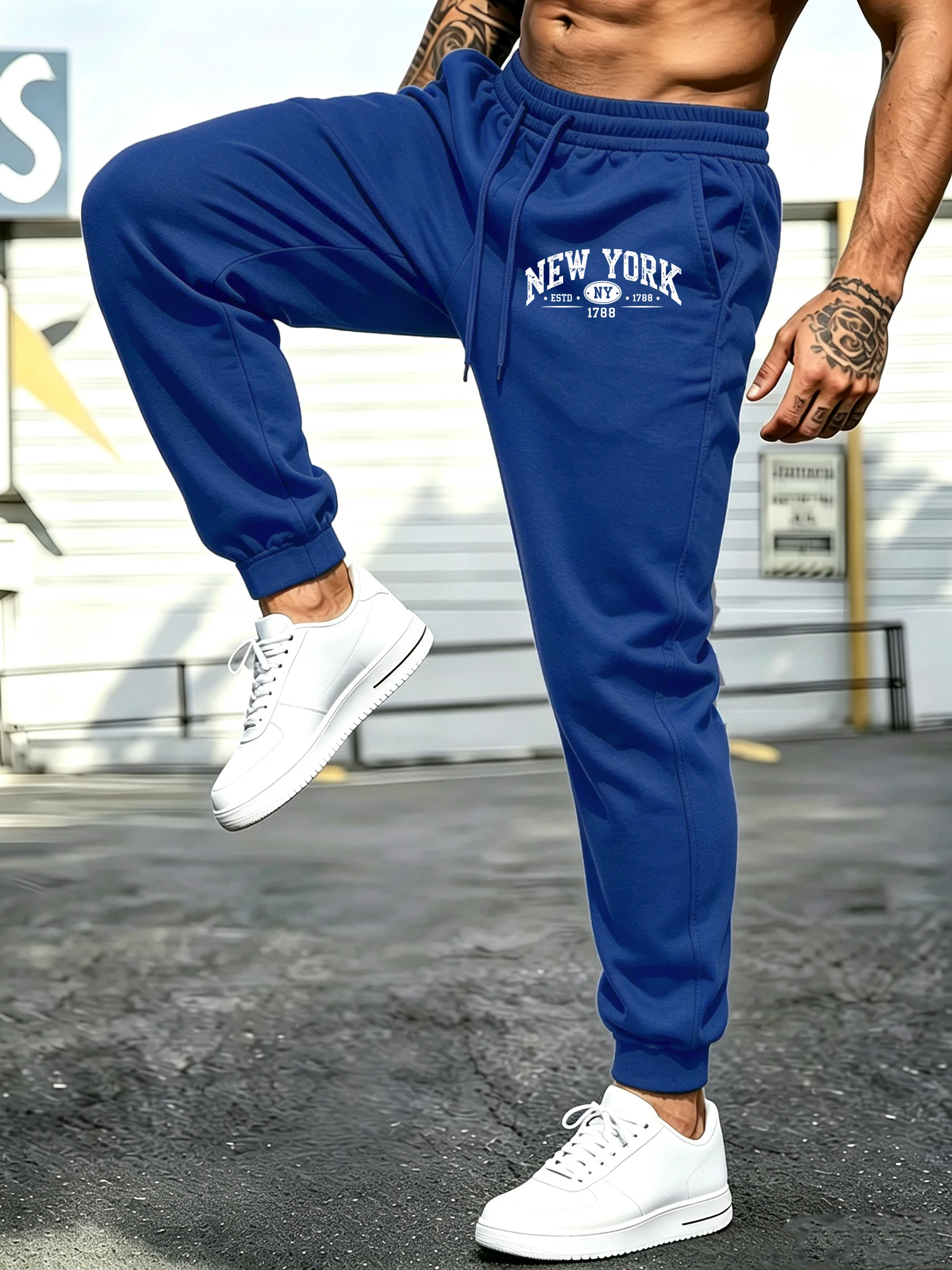 Heren joggingbroeken, New York - Street Style New York Fashion recensie en prijs