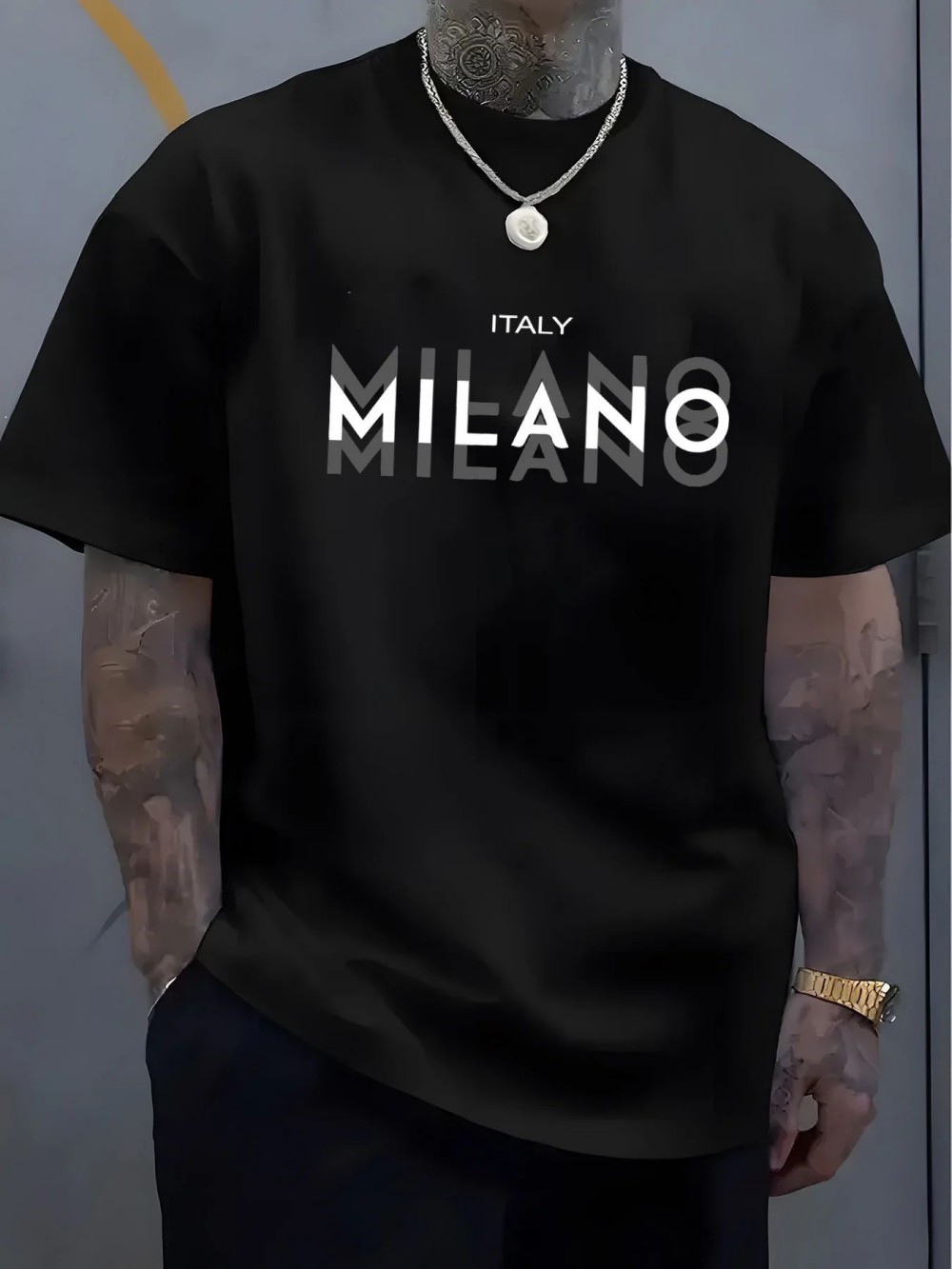 MILANO Letterprint Heren Dames - Street Fashion Milano recensie en prijs