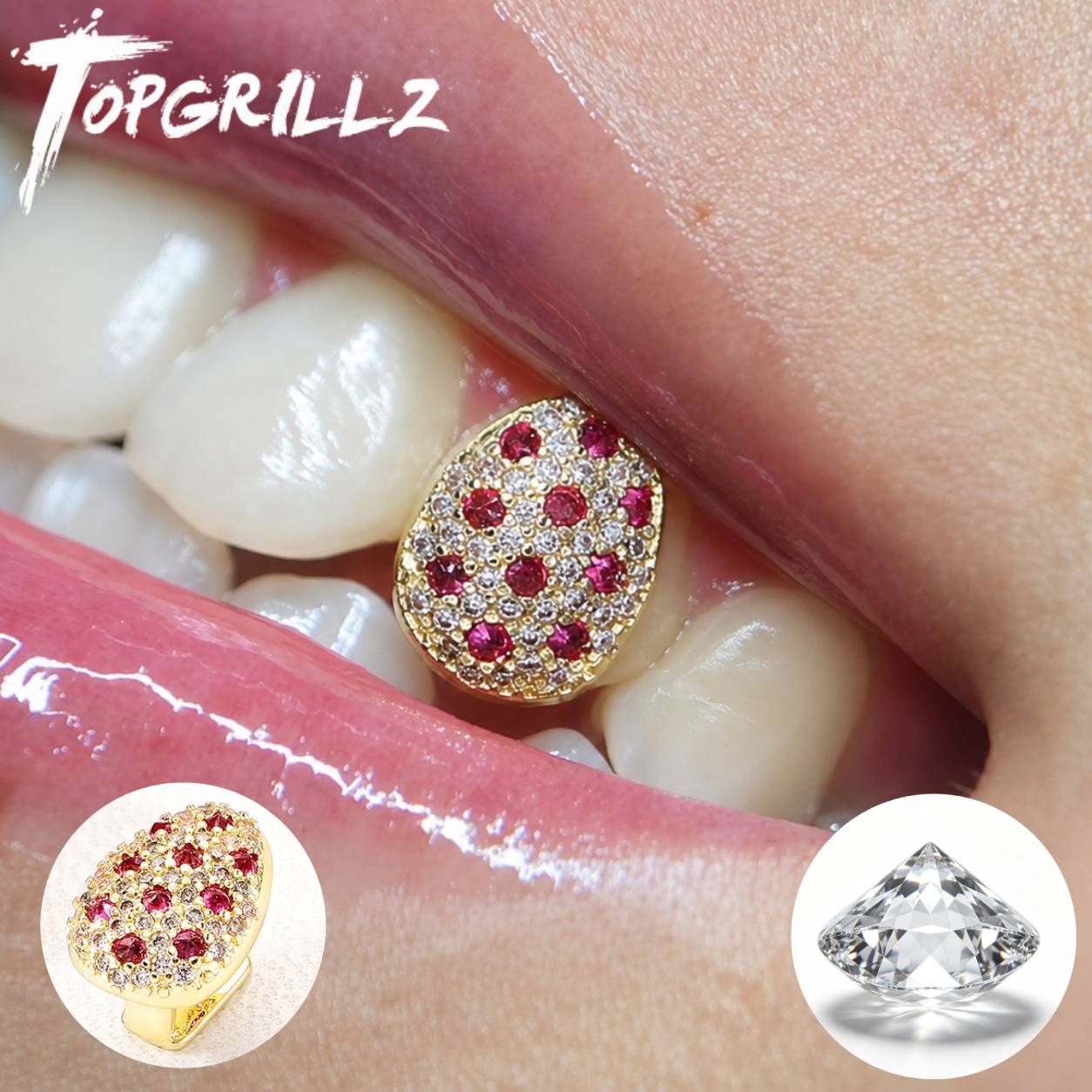 TOPGRILLZ Gemengde Roze & Tran - Street Fashion Jewelry recensie en prijs